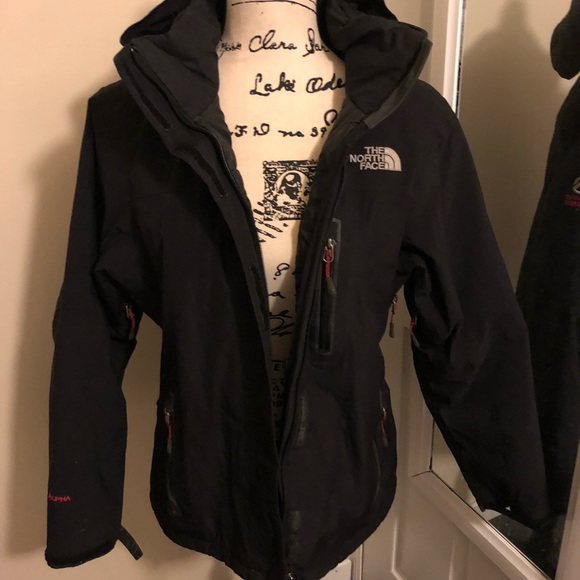 north face summit series black jacket